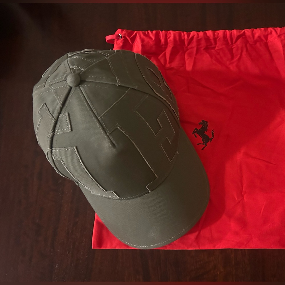 Scuderia Ferrari Baseball Cap with Maxi Embroidery